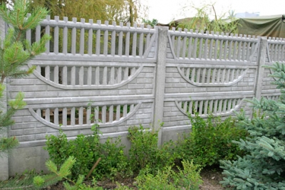 Prefabrykowane ogrodzenia betonowe